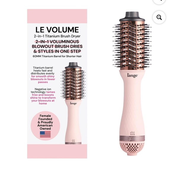 Lange Le Volume 60MM Brush Dryer - Black and Copper - Picture 6 of 8